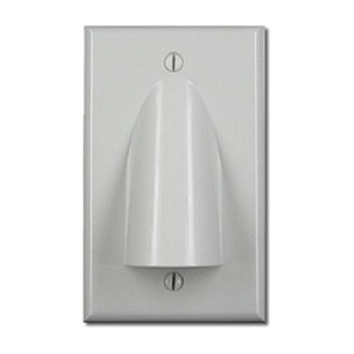 Plaque murale "Pass-thru" pour tout câbles SIMPLE blanc EXT - Simple Boutique