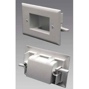 Plaque murale pass-thru EZ-mount Simple - Blanche - Slim-Fit - Simple Boutique