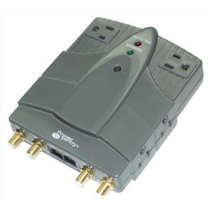 Power Sentry P-PPP3350WA Power Bar Barre de Surtension 6 Prises 1980 Joules Grise - Simple Boutique
