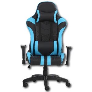 Prime Commander Chaise De Jeu Noire-Bleue - Simple Boutique