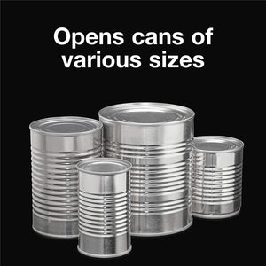 Proctor Silex - Ouvre-Boite Électrique avec Aiguiseur à Couteaux, Blanc - Simple Boutique