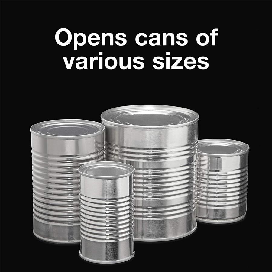 Proctor Silex - Ouvre-Boite Électrique avec Aiguiseur à Couteaux, Blanc - Simple Boutique