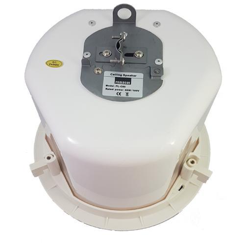 Prologue PL-C60 Haut-Parleur Plafond Encastré Avec Caisson 6.5" 60 Watts 8 Ohms Ou 70V Blanc - Simple Boutique
