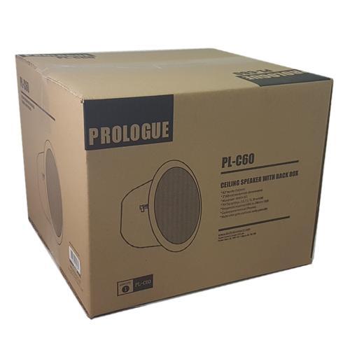 Prologue PL-C60 Haut-Parleur Plafond Encastré Avec Caisson 6.5" 60 Watts 8 Ohms Ou 70V Blanc - Simple Boutique