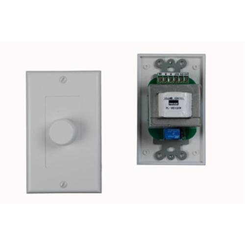 Prologue PL-VC100W Contrôle De Volume Rotatif 70V 100W Blanc Avec Plaque Decora - Simple Boutique