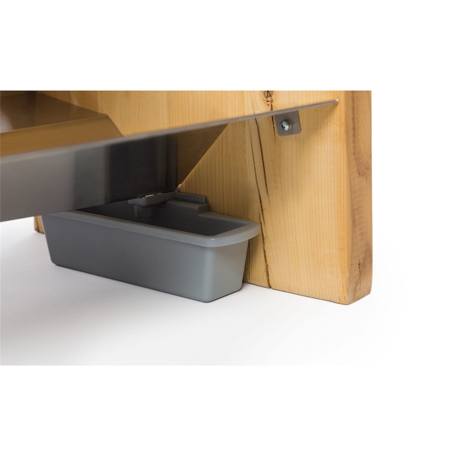 RAKABOT - Banc d'entrée avec Rangement pour Chaussures et Bottes avec Système de Récupération d'eau, Bois - Simple Boutique