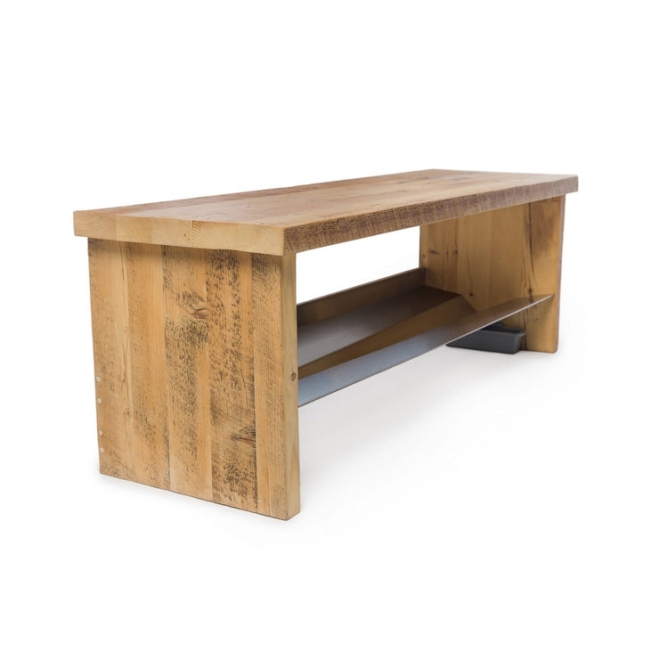 RAKABOT - Banc d'entrée avec Rangement pour Chaussures et Bottes avec Système de Récupération d'eau, Bois - Simple Boutique