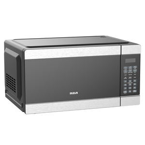 RCA - Micro-Ondes de 1.1 Pied Cube, 1000 Watts, Acier Inoxydable - Simple Boutique
