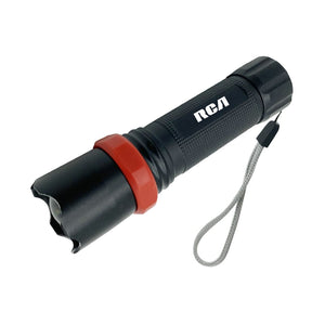 RCA RFL5001 - Lampe de Poche LED, Rechargeable, Puissante de 120 Lumens avec Zoom - Simple Boutique