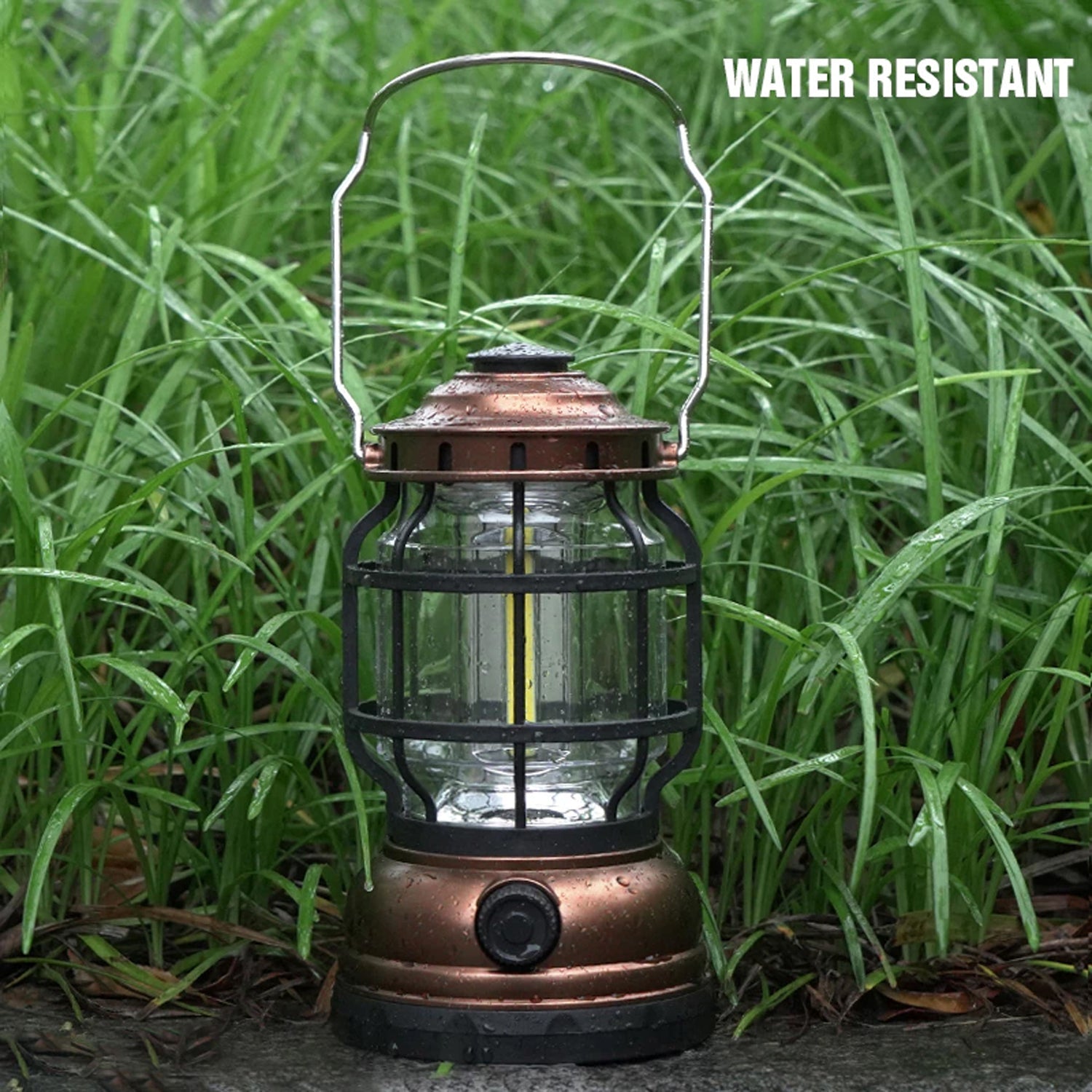 RCA RFL5018 - Lanterne De Camping À Intensité Variable, 280 Lumens 3 DEL Cob, Résistante Aux Intempéries - Simple Boutique