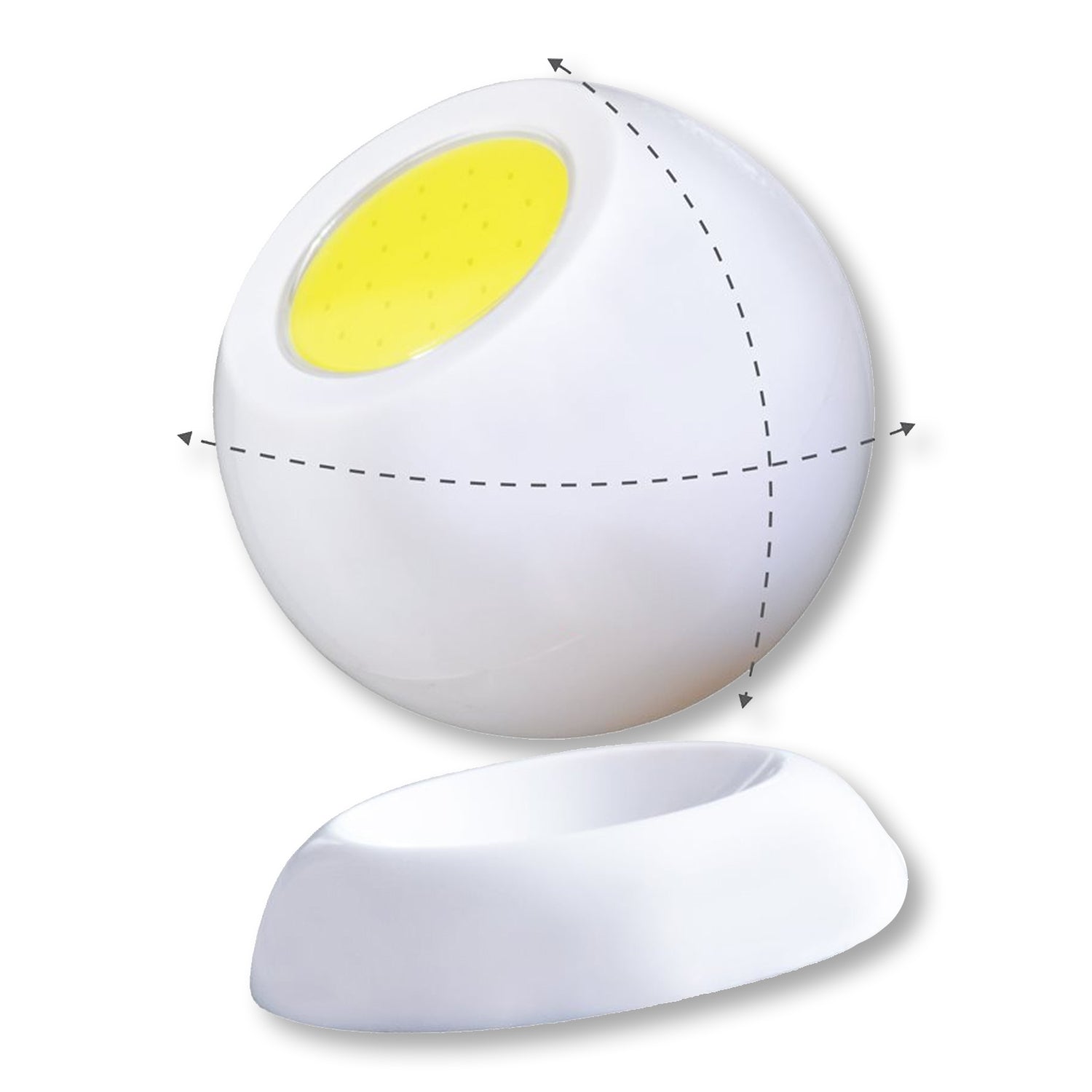 RCA RFL889 - Lampe LED COD Rotative à 360 Degrés Aimantées, 300 Lumens, 3 Intensités - Simple Boutique