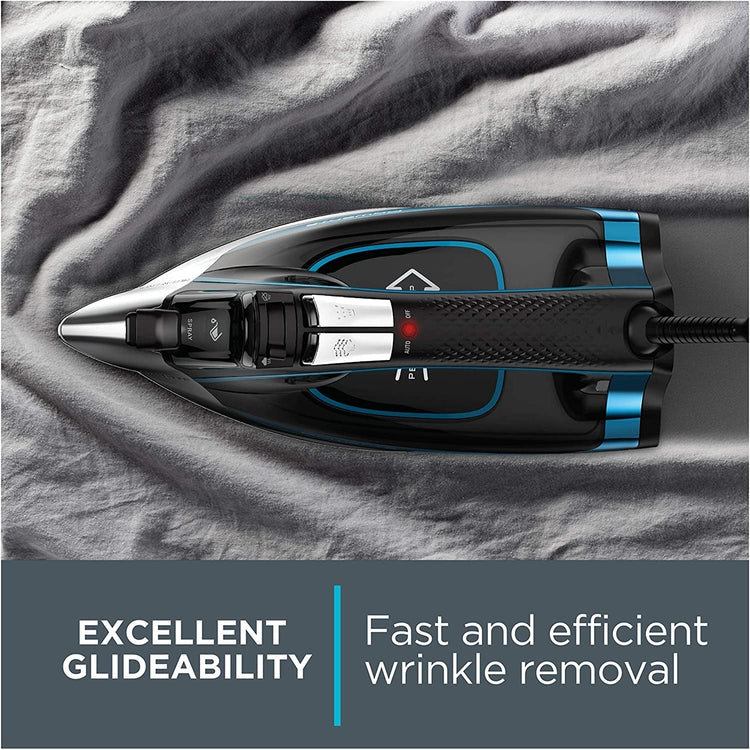 Rowenta - Fer à Repasser, Technologie Smart Temp, 1700 Watts, Noir - Simple Boutique