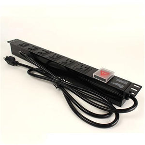 Royal ROY1245 Barre Multi-Prises Rackmount 6 Prises Avant 1U - Simple Boutique