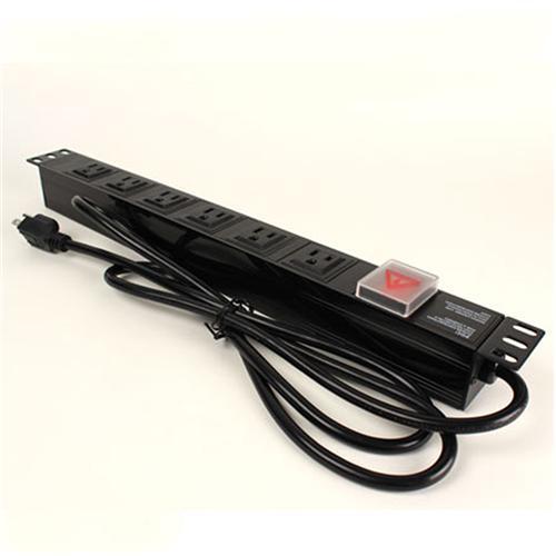 Royal ROY1245 Barre Multi-Prises Rackmount 6 Prises Avant 1U - Simple Boutique