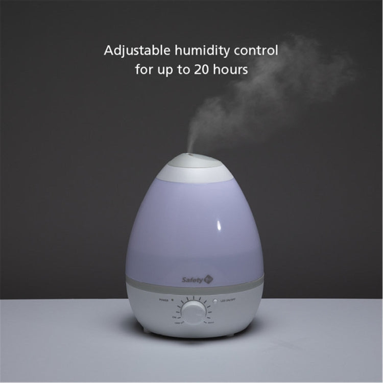 Safety 1st - Humidificateur 3 en 1 pour Chambre d'enfant, Facile à Nettoyer, Veilleuse Intégrée, Blanc - Simple Boutique