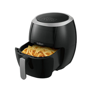 Salton AF2103 Friteuse à Air XXL, Capacité de 8L, 8 Fonctions Préprogrammées, Affichage Digital, 1700 Watts, Noir - Simple Boutique