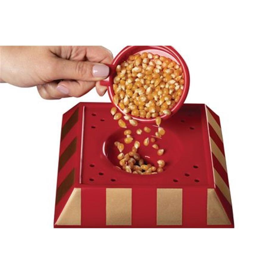 Salton CP1716 Appareil à Pop-Corn Éclateur à Maïs à Air Chaud Rouge - Simple Boutique