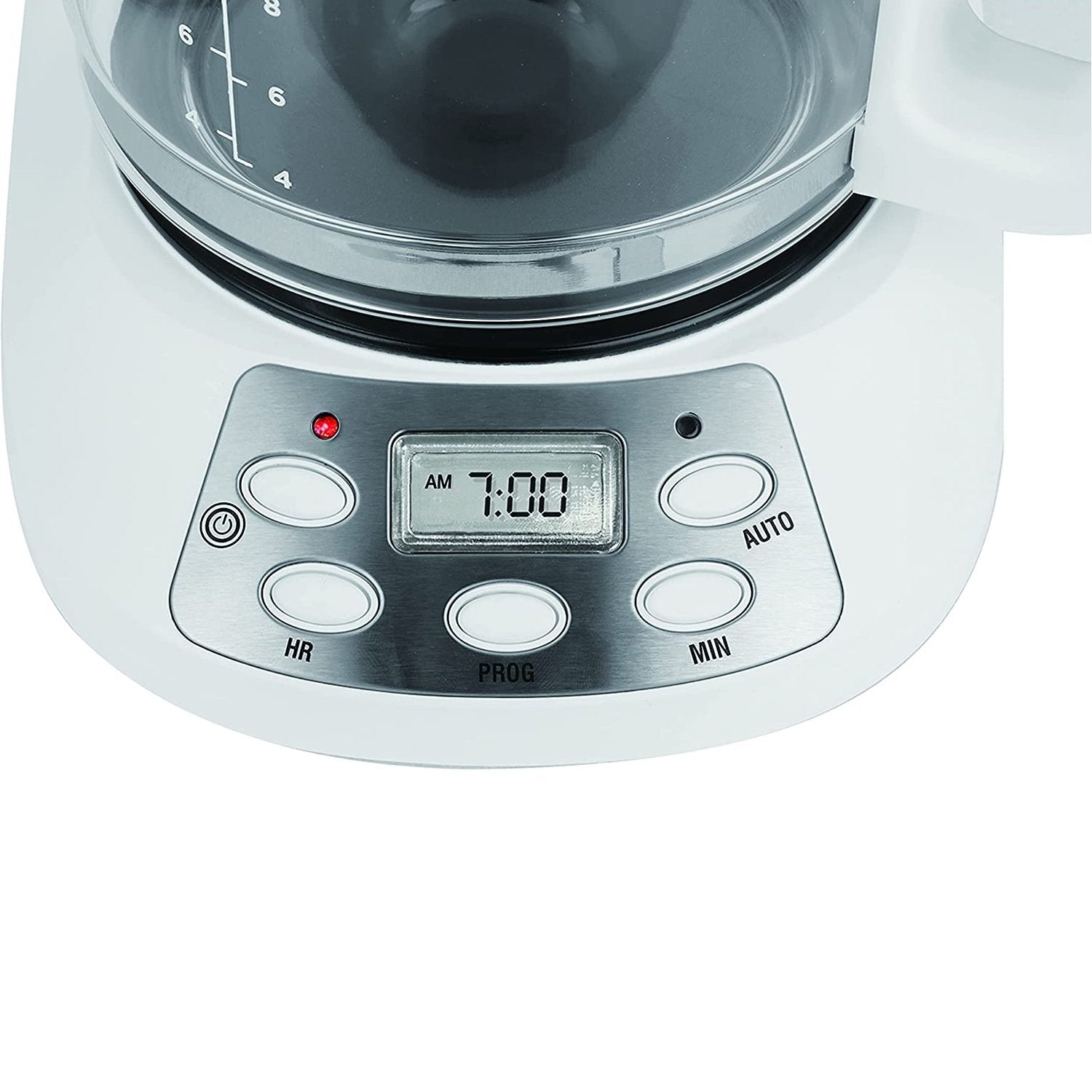 Salton - Cafetière Programmable Jumbo Java, Capacité de 14 Tasses, 1000W, Blanc - Simple Boutique