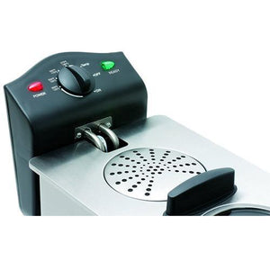 Salton DF1233 Friteuse Facile À Nettoyer Acier Inoxydable 3 Litres - Simple Boutique