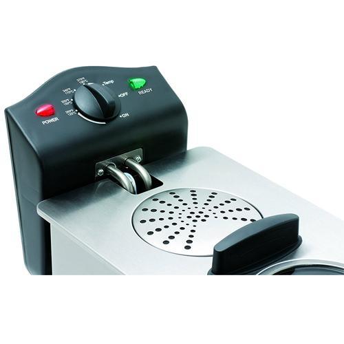 Salton DF1233 Friteuse Facile À Nettoyer Acier Inoxydable 3 Litres - Simple Boutique