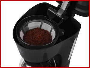 Salton Essentials Cafetière 5 Tasses 750Ml Rouge - Simple Boutique