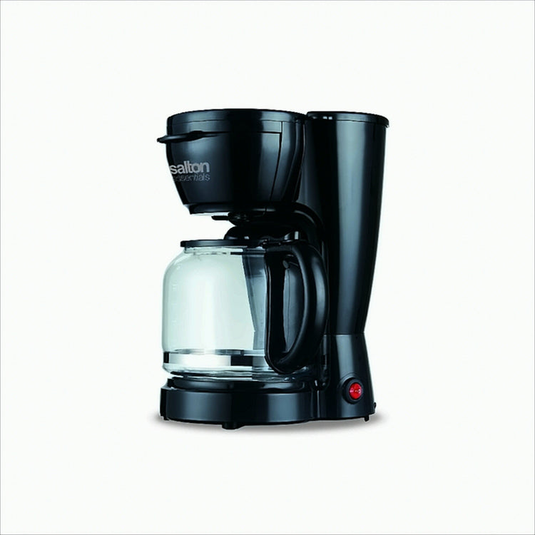 Salton Essentials EFC1774 - Cafetière 12 Tasses, 900 Watts, Noir - Simple Boutique