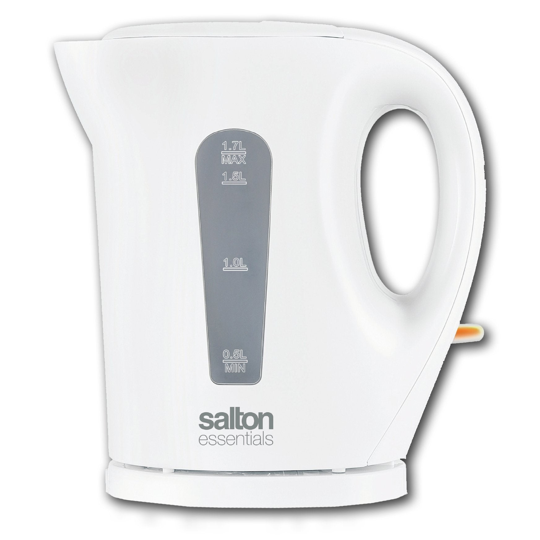 Salton Essentials EJK1821W - Bouilloire Électrique Sans-Fil, Capacité de 1.7 Litre, Blanc - Simple Boutique
