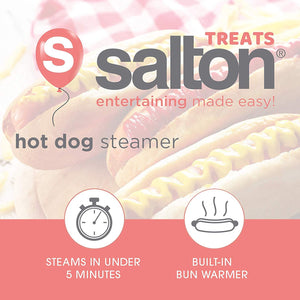 Salton HD1905 Cuiseur à Vapeur pour Hot-Dog Rouge - Simple Boutique