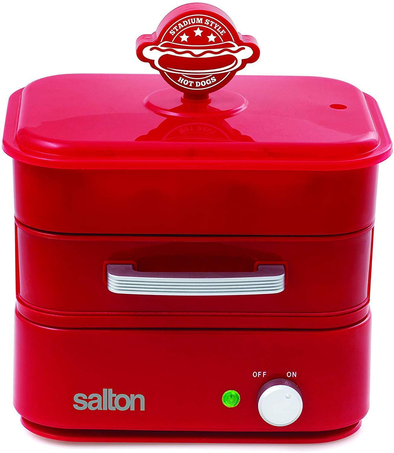 Salton HD1905 Cuiseur à Vapeur pour Hot-Dog Rouge - Simple Boutique