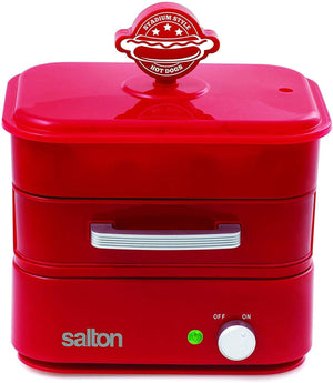 Salton HD1905 Cuiseur à Vapeur pour Hot-Dog Rouge - Simple Boutique