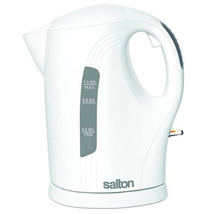 Salton JK1641W Bouilloire Électrique Sans Cordon 1 Litre Blanche - Simple Boutique
