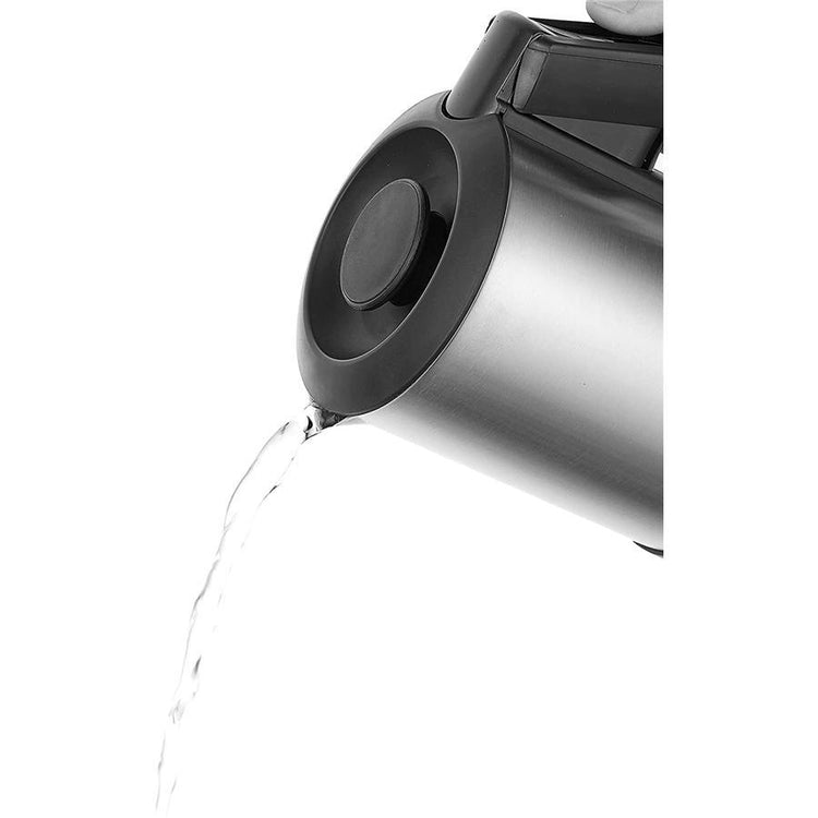 Salton JK2035 - Bouilloire de Voyage Compact avec Cordon Rétractable, 600ml, Acier Inoxydable - Simple Boutique