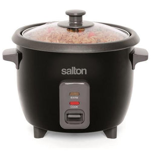 Salton RC1653 - Cuiseur À Riz Automatique 6 Tasses Noir - Simple Boutique