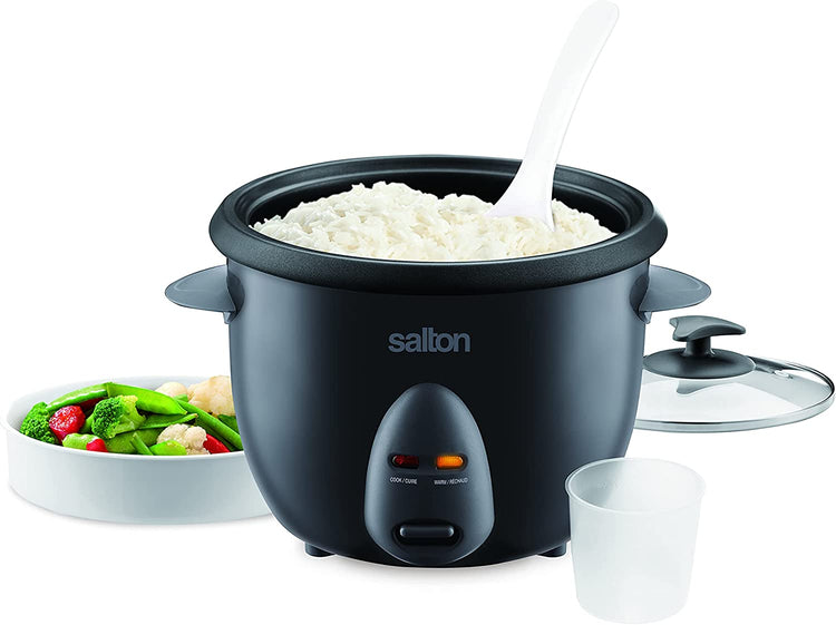 Salton RC2088 Cuiseur À Riz XL Automatique 10 Tasses Noir - Simple Boutique