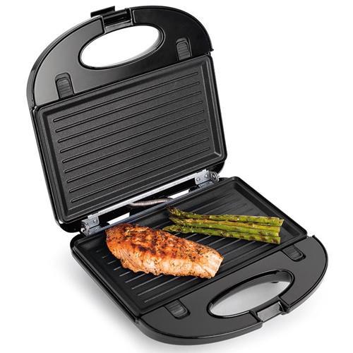 Salton SM1543 Gril À Panini Et Sandwich Et Gaufrier 3 En 1 - Simple Boutique