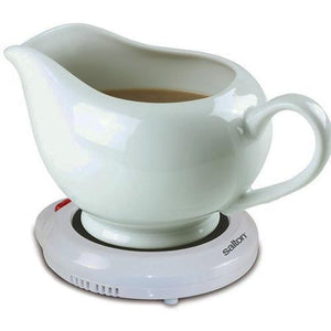 Salton SMW12 Réchaud Pour Tasse Sauce Et Bougies Odorantes Blanc - Simple Boutique