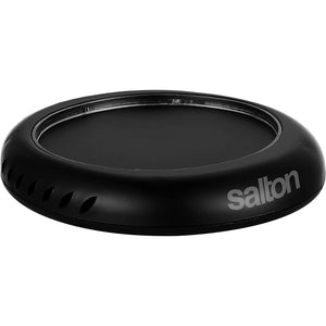 Salton SMW2094BKW - Chauffe-Tasse pour Café, Thé, Bougie Odorante ou Cire avec Éclairage DEL, Noir - Simple Boutique