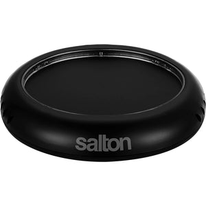 Salton SMW2094BKW - Chauffe-Tasse pour Café, Thé, Bougie Odorante ou Cire avec Éclairage DEL, Noir - Simple Boutique