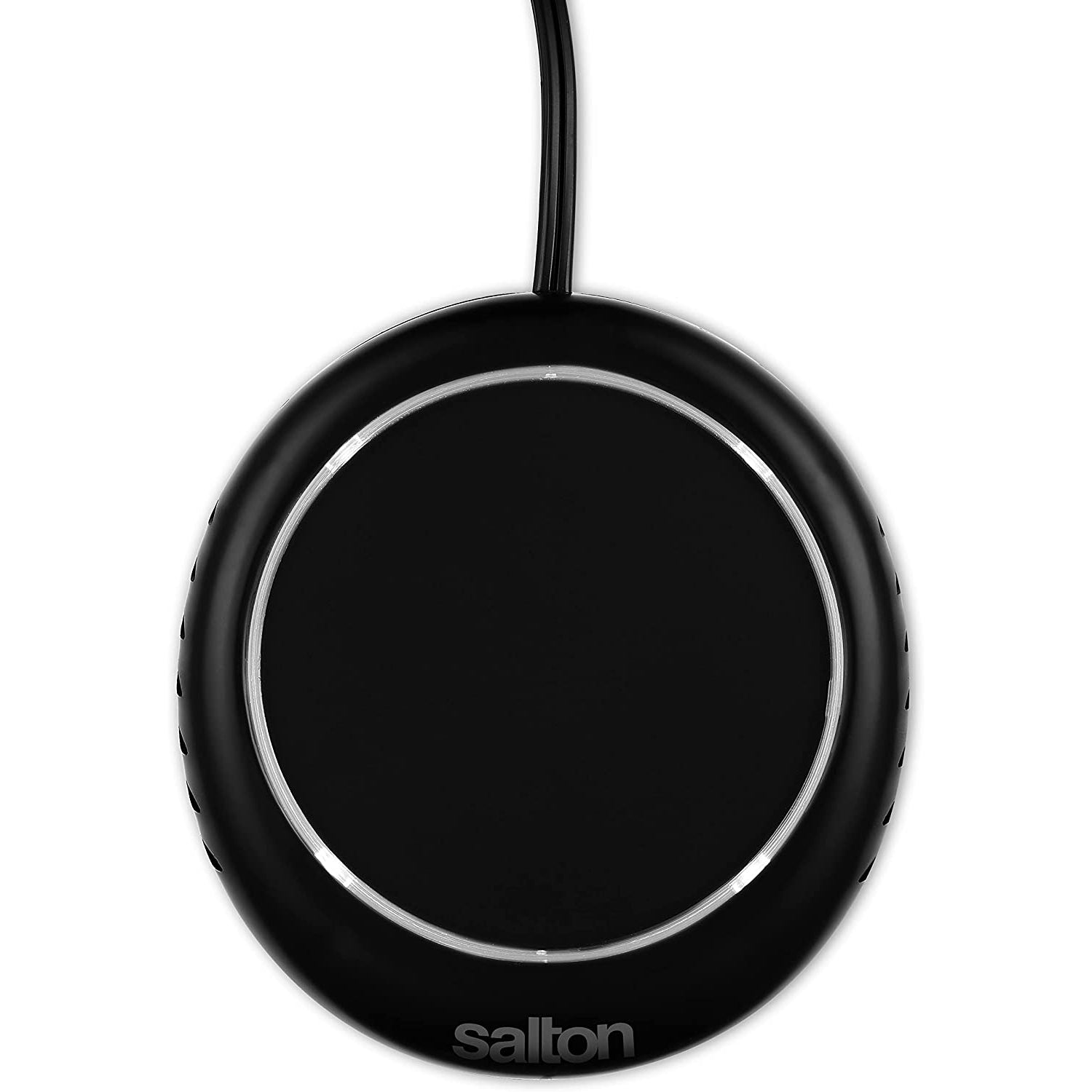 Salton SMW2094BKW - Chauffe-Tasse pour Café, Thé, Bougie Odorante ou Cire avec Éclairage DEL, Noir - Simple Boutique