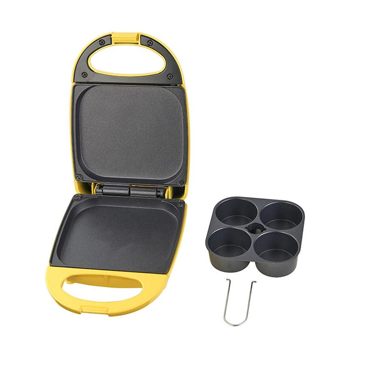 Salton SP2042 - Appareil pour Bouchées aux Oeufs avec Plateau Amovible Antiadhésif, Jaune - Simple Boutique