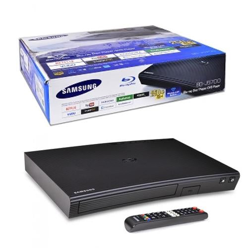 Samsung BD-J5700/ZC Lecteur de Disques Blu-Ray Intelligent Wifi Noir (Remis à neuf) - Simple Boutique