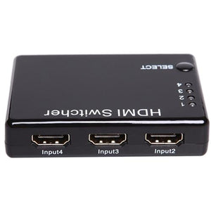 Sélecteur HDMI 4 entrées à 1 sortie + télécommande 1080p v1.4 3D - Simple Boutique