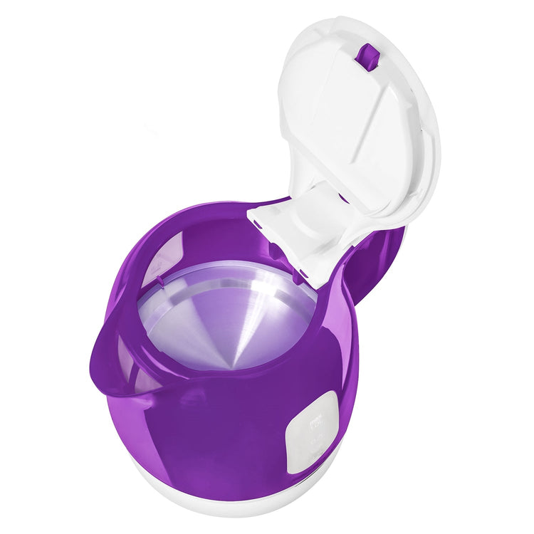 Sencor - Bouilloire Électrique avec Filtre Amovible, Capacité de 1 Litre, 1100W, Violet - Simple Boutique
