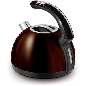 Sencor - Bouilloire Électrique avec Réglage de la Température et Affichage LED, Capacité de 1.5L, 1500W, Brun Métallique - Simple Boutique