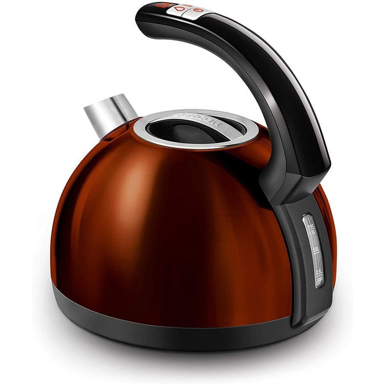 Sencor - Bouilloire Électrique avec Réglage de la Température et Affichage LED, Capacité de 1.5L, 1500W, Cuivre Métallique - Simple Boutique
