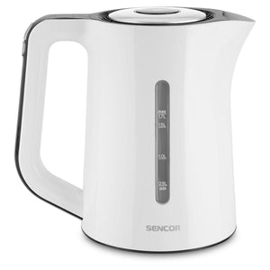 Sencor - Bouilloire Électrique avec Réglage de la Température et Affichage LED, Capacité de 1.7L, 1500W, Blanc - Simple Boutique