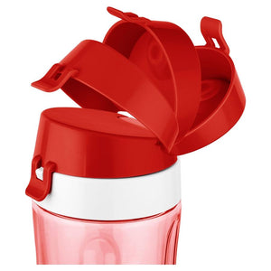 Sencor - Mélangeur Personnel avec un Capactité de 0.6L + Moulin à Café, 300W, Rouge - Simple Boutique