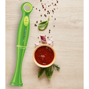 Sencor - Mélangeur à Main Silencieux Avec Vitesses Variables et Turbo, Comprend un Gobelet de 17oz, Vert - Simple Boutique