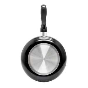 Simplicity - Poêle à Frire en Aluminium, Diamètre de 10.7", Antiadhésive, Noir - Simple Boutique