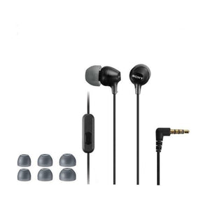Sony - Écouteurs Stéréo Intra-Auriculaire avec Microphone, Noir - Simple Boutique